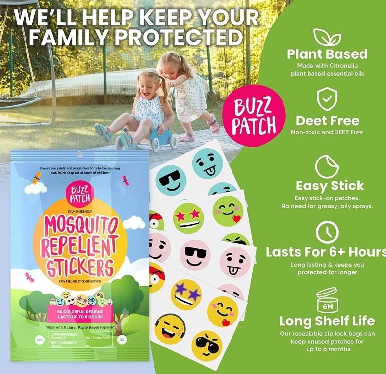 🛡️ Stop the Itch Before It Starts. - Mosquito Repellent Patches – Safe, Stylish, and Bite-Free