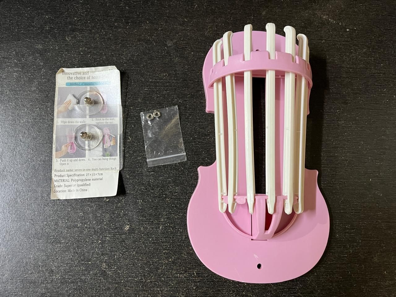 7-in-1 Multifunction Retractable Wall-Mounted Pull-Out Hanger Rack