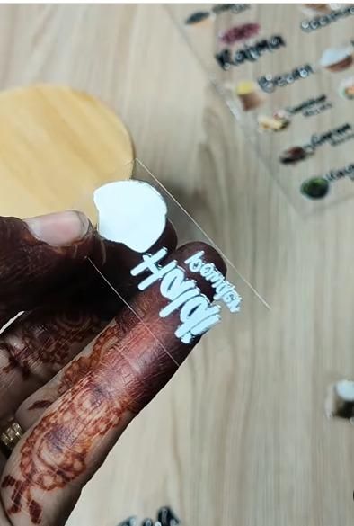 Waterproof Kitchen Spice Jar Label Stickers (Pack of 1 - 60 Stickers)