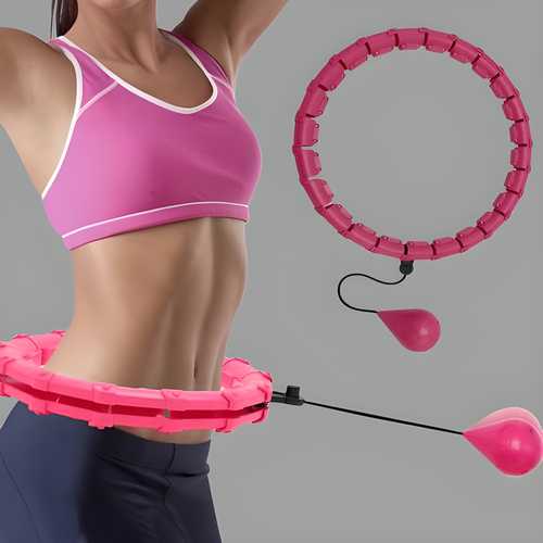 Smart Weighted Hula Hoop for Adults – Burn Calories, Track Progress, Have Fun